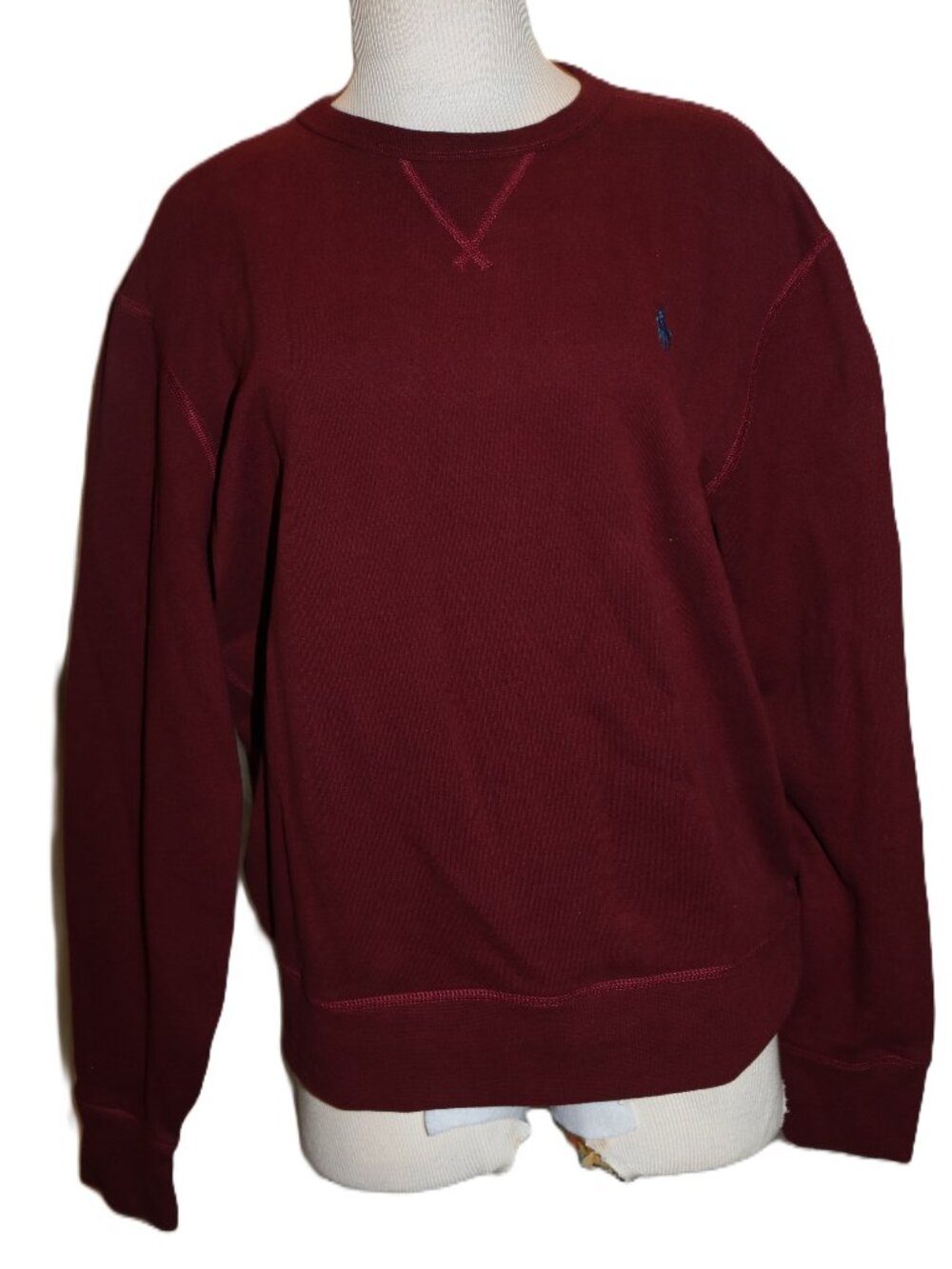 POLO Ralph Lauren men's sweatshirt burgundy size medium